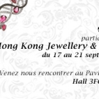 HONG KONG JEWELLERY & GEM FAIR : 17-21 Septembre 2014