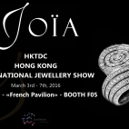 HKTDC HONG KONG INTERNATIONAL JEWELLERY SHOW : 3 - 7 MARS 2016